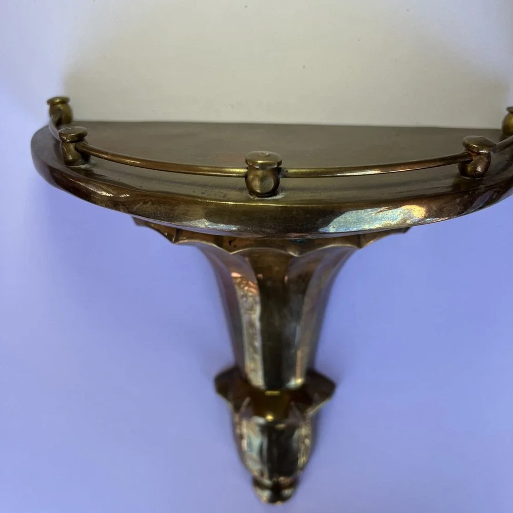 VTG Solid Brass Wall Sconces Pair 10